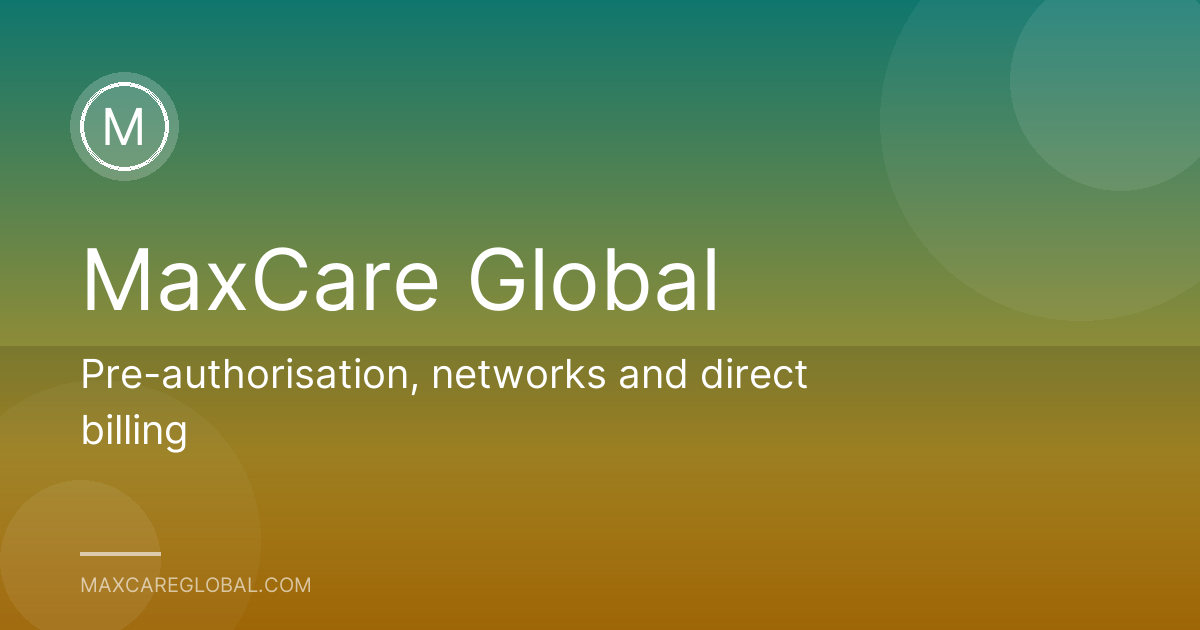 Pre-authorisation, networks and direct billing
